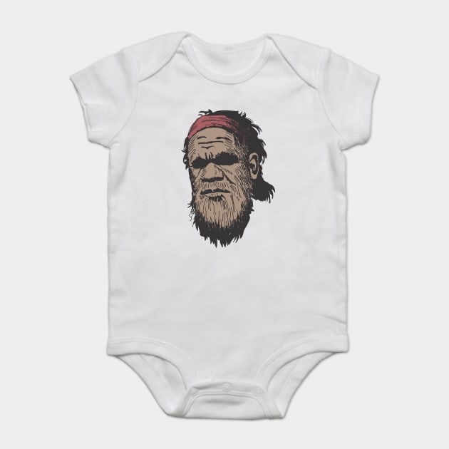 Aborigin Man face Baby Bodysuit by Urbanprint